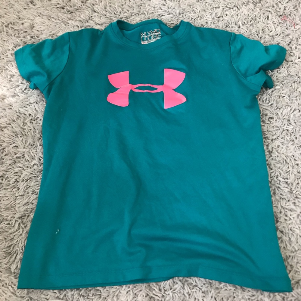 Blue under armour shirt